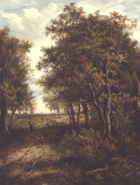 Une clairière dans les bois - Joseph Thors