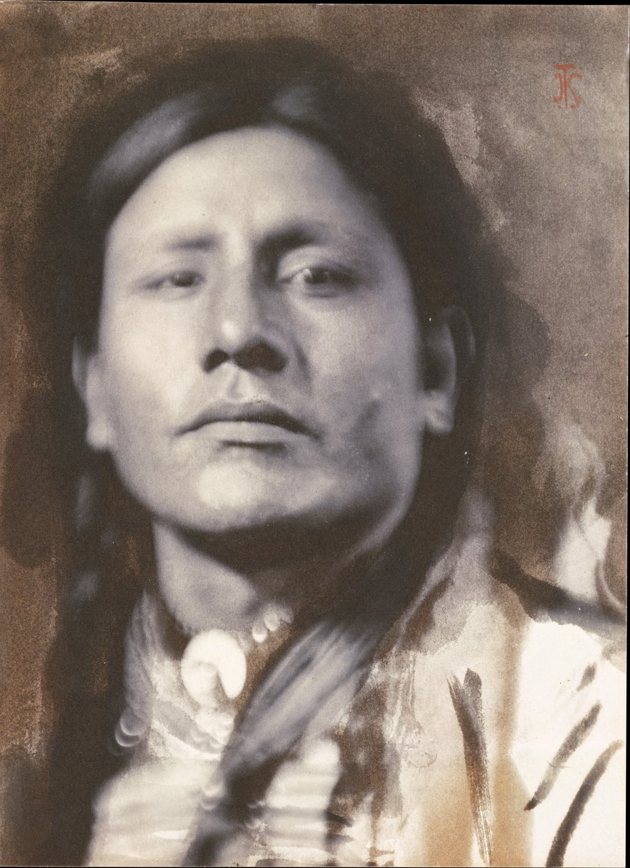 Un chef Sioux [Has-No-Horses], 1898 - Joseph Turner Keiley