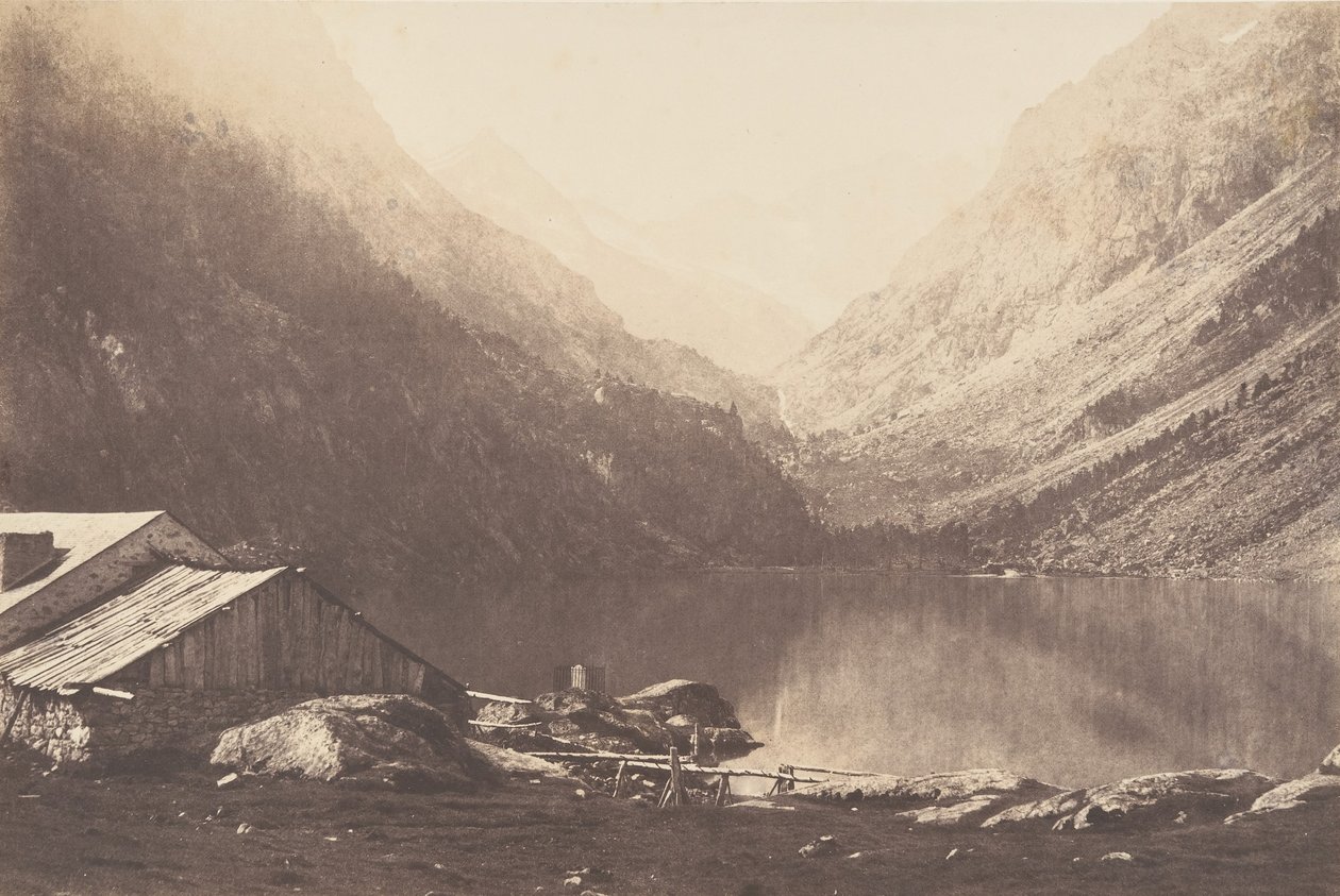 Lac de Gaube, Cauterets, 1853 - Joseph Vigier