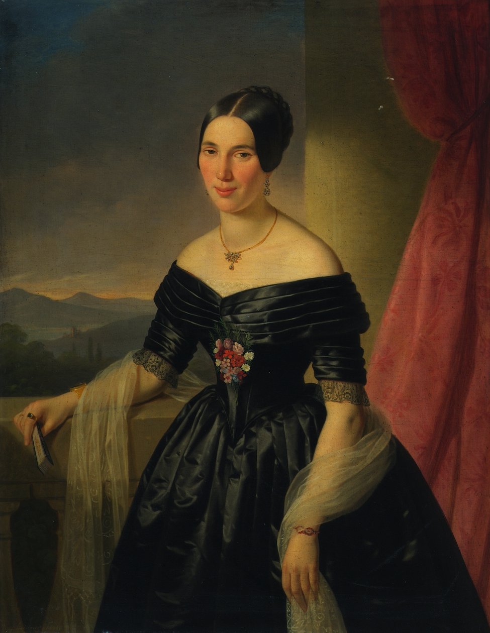 Portrait de dame - Joseph Weidner