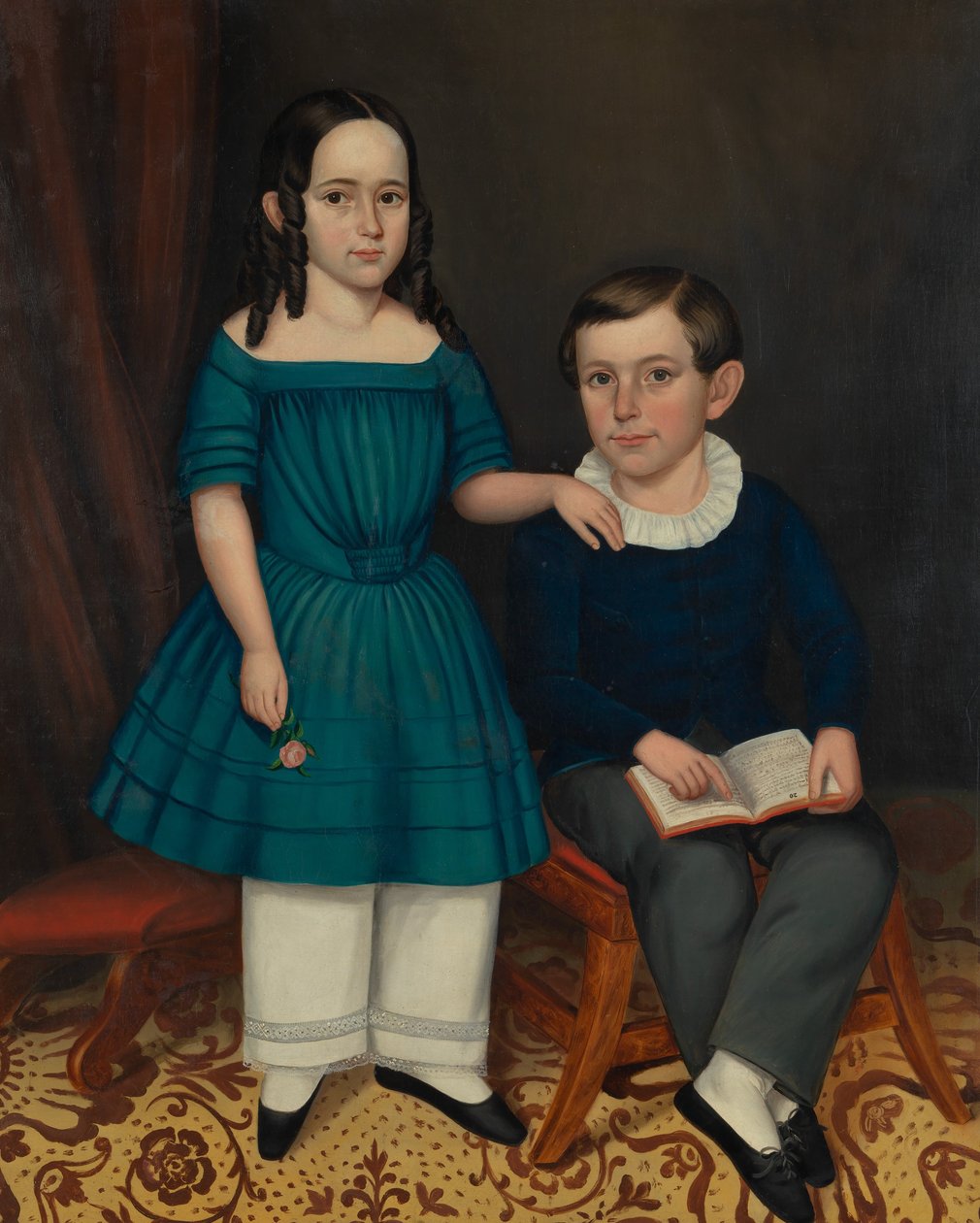 John et Louisa Stock, 1845 - Joseph Whiting Stock