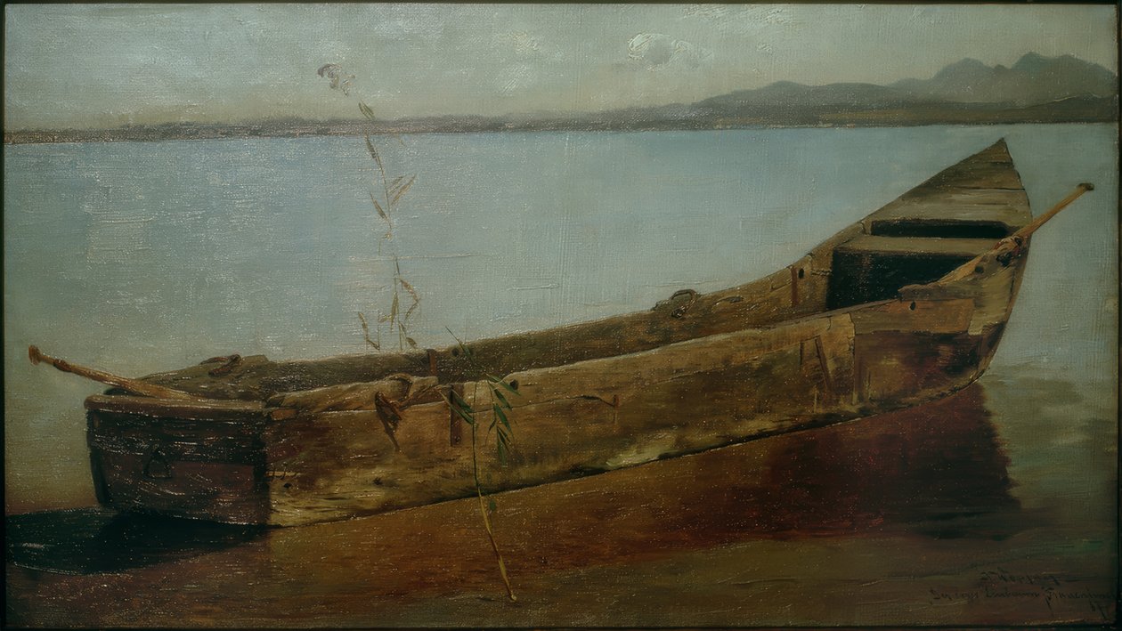 La dernière pirogue - Joseph Wopfner