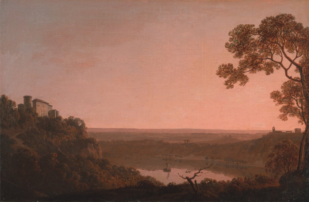 Lac Nemi - Joseph Wright of Derby