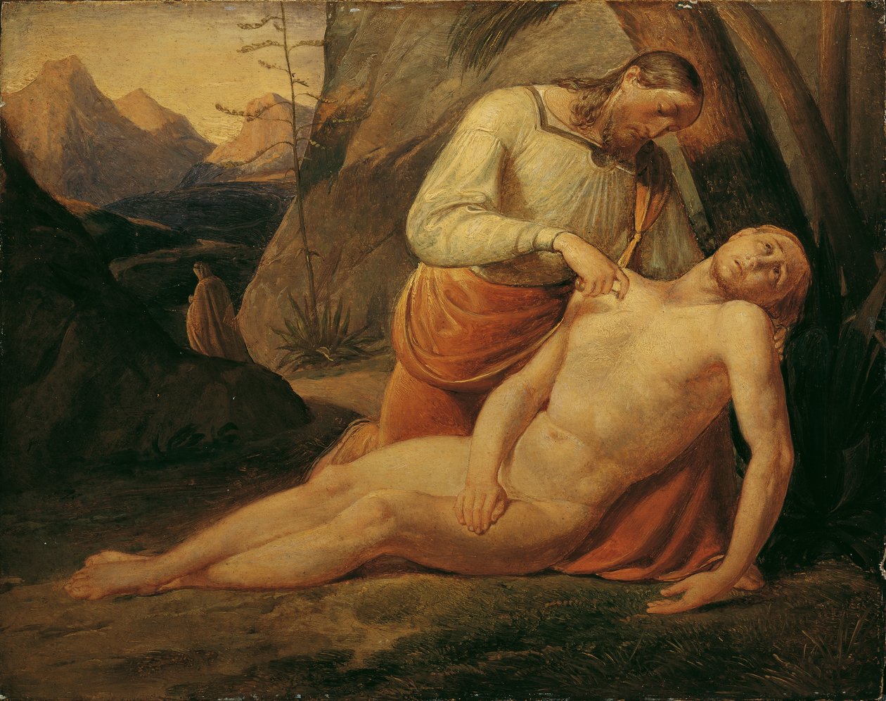 Le Bon Samaritain - Joseph von Fuhrich