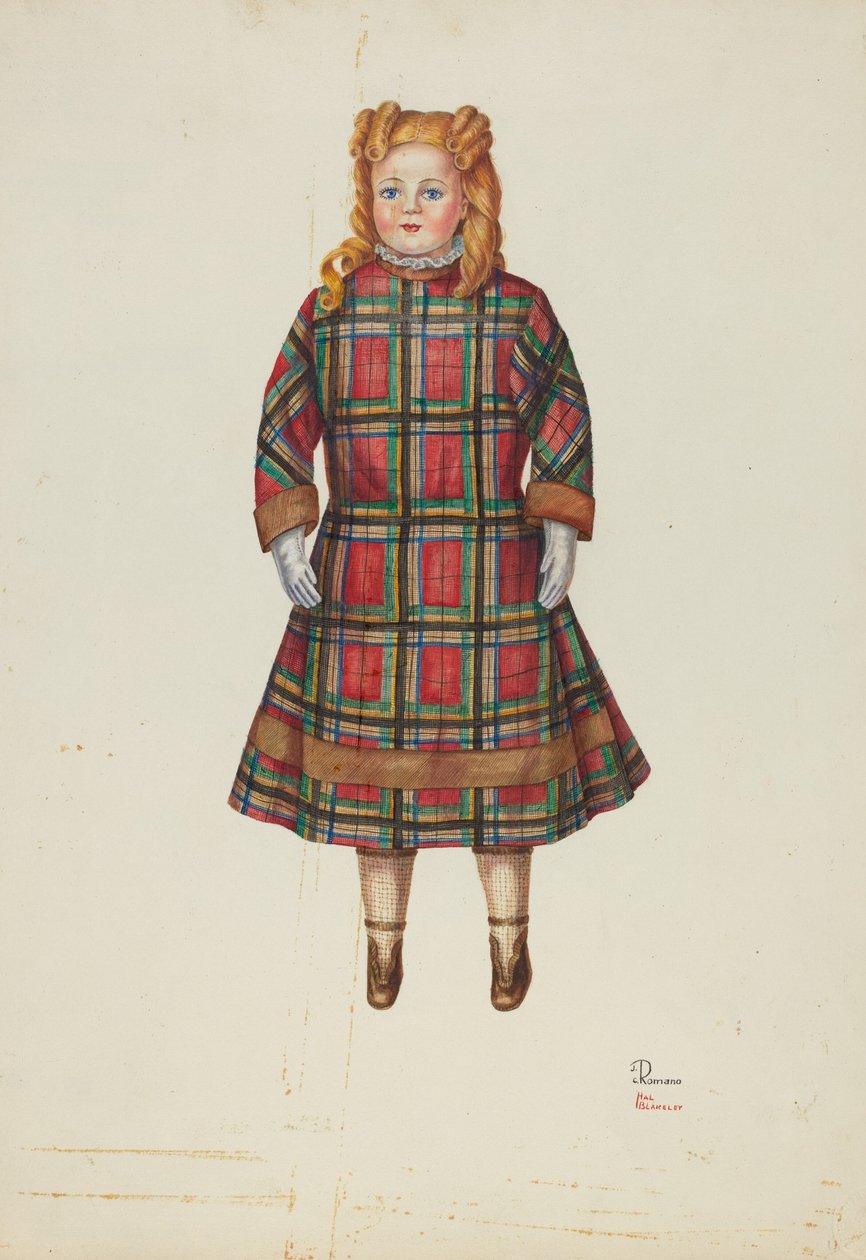 Poupée - Florence, vers 1941 - Josephine C. Romano