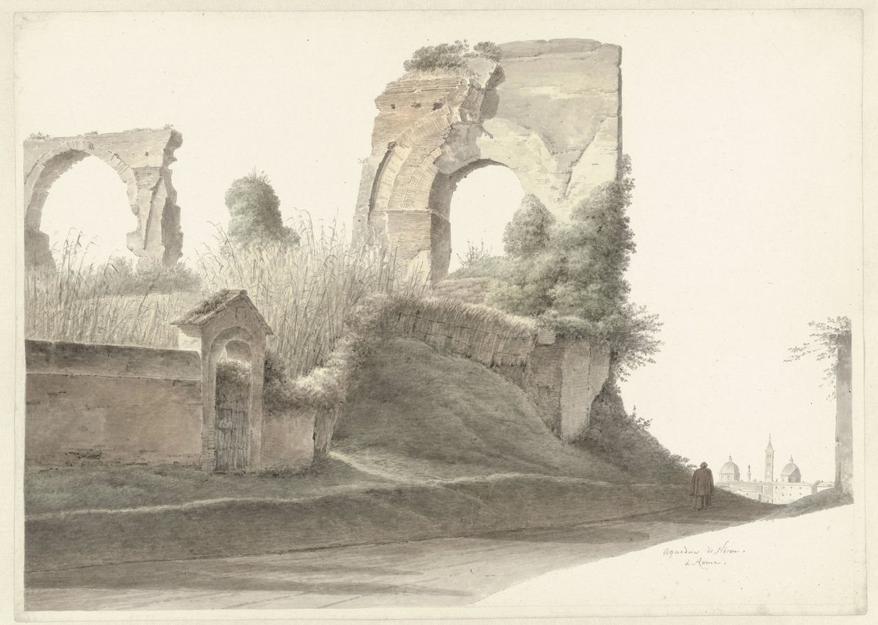 Aqueduc de Néron à Rome - Josephus Augustus Knip