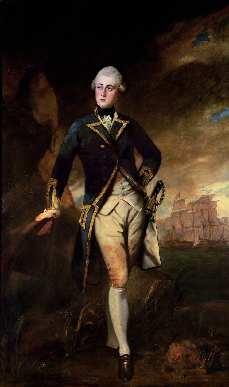 Capitaine Lord Robert Manners, 1782 - Joshua Reynolds