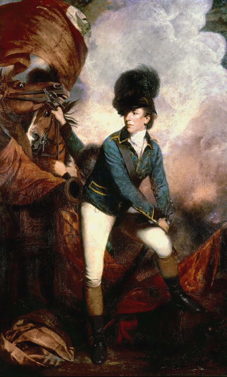 Colonel Banastre Tarleton (1754-1833) 1782 - Joshua Reynolds