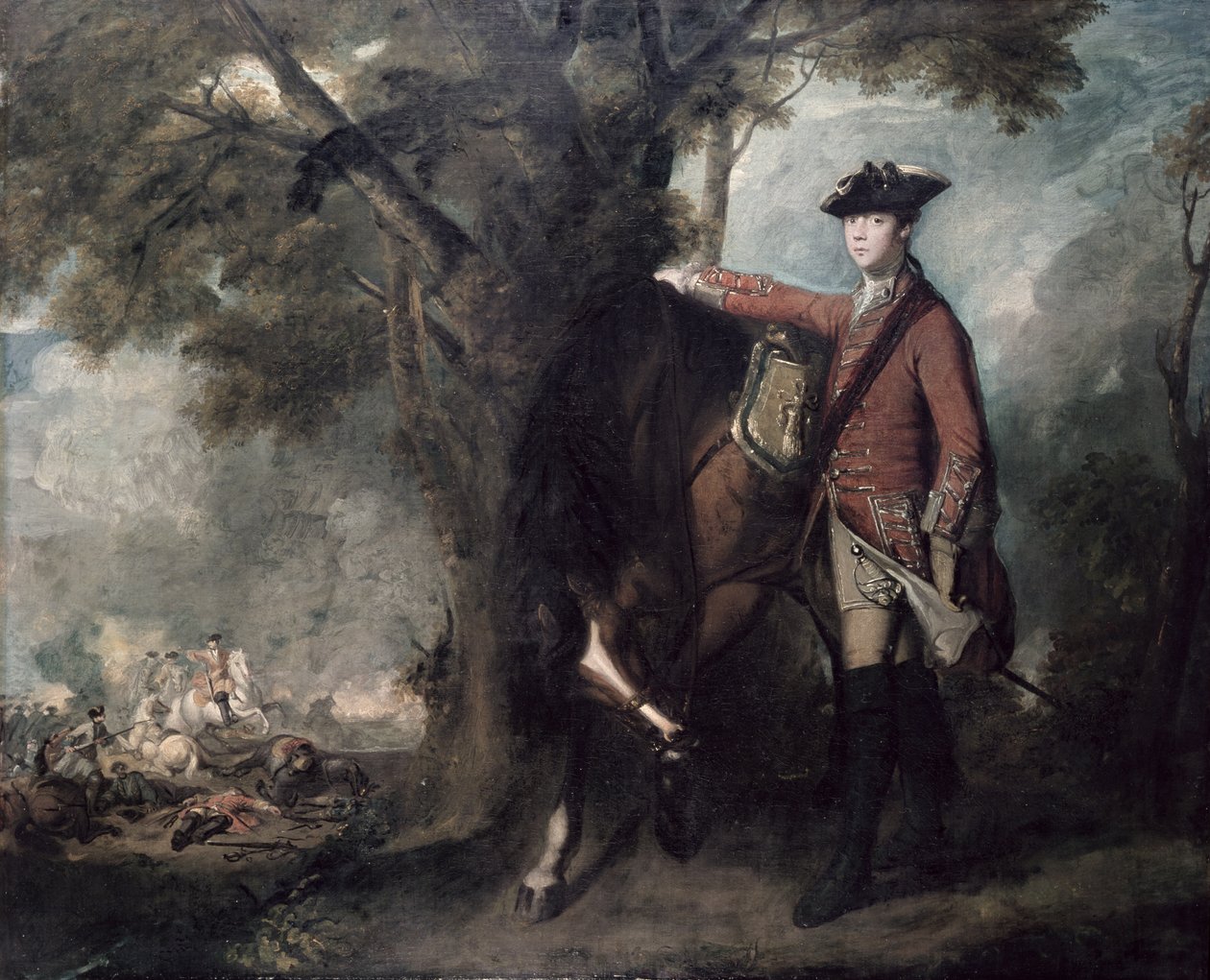 Cornet Nehemiah Winter, 11e Dragons, 1759 - Joshua Reynolds