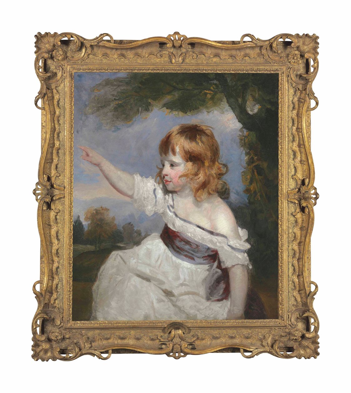 Portrait de Maître Hare, ou Enfance - Joshua Reynolds