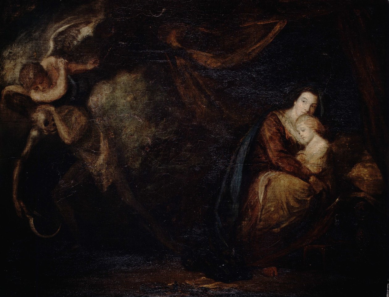 Récupération après maladie, une allégorie - Joshua Reynolds