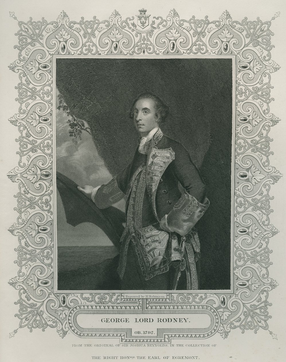 Sir George Brydges Rodney - Joshua Reynolds