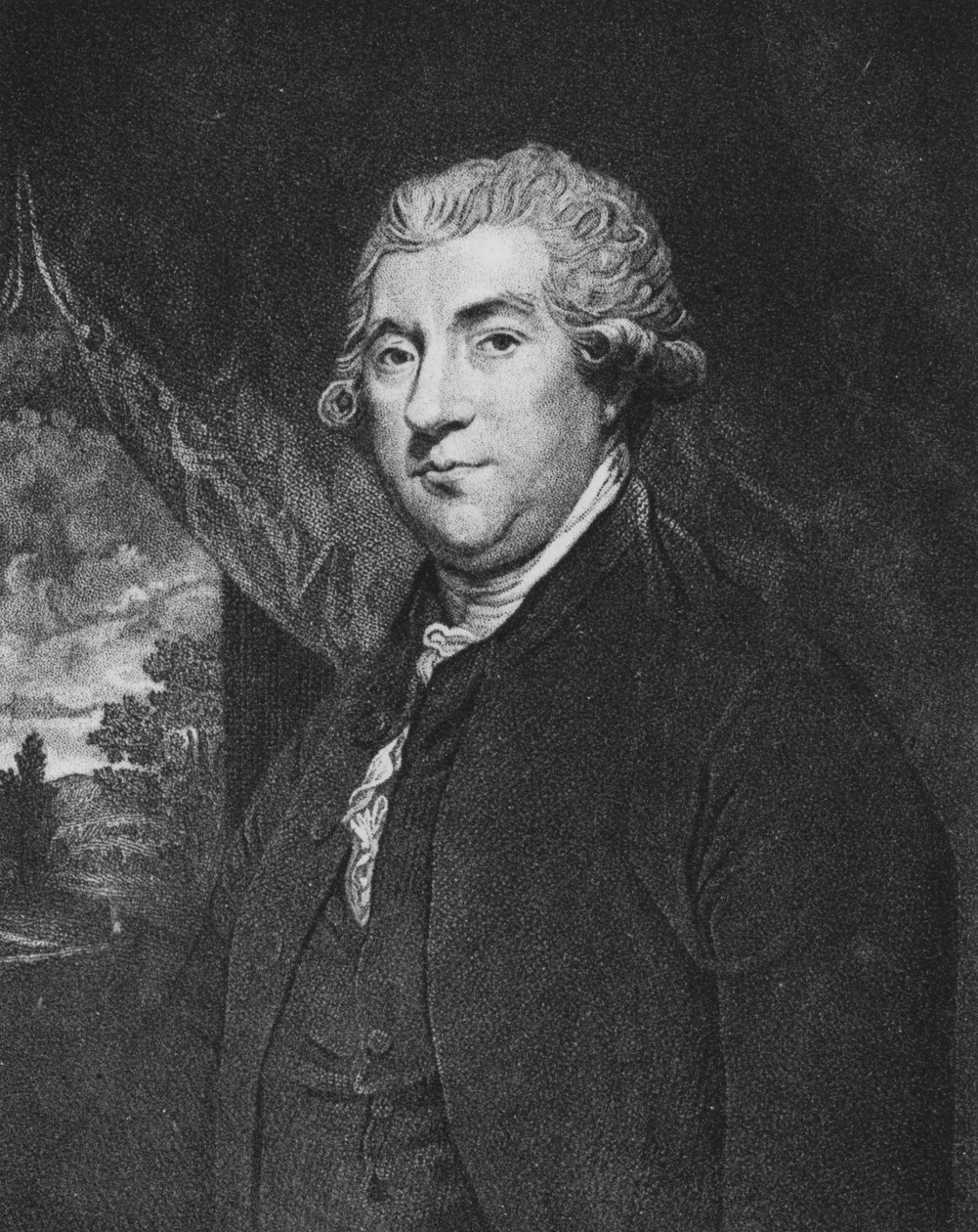 James Boswell, portrait - Joshua (after) Reynolds