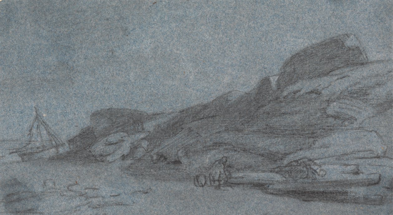 Côte avec des rochers - Joshua Cristall
