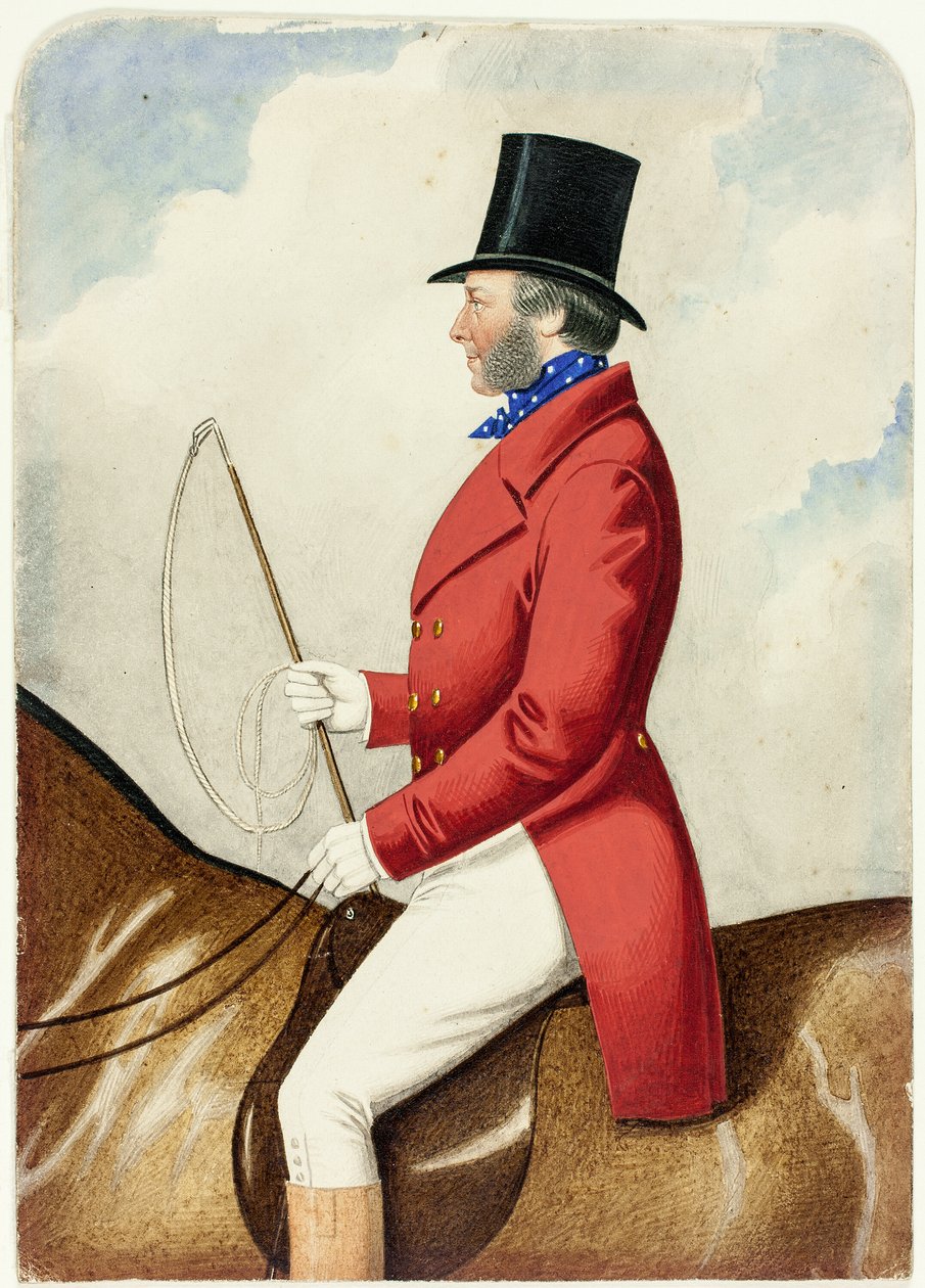 Portrait équestre de Lord Simpson - Joshua Dighton
