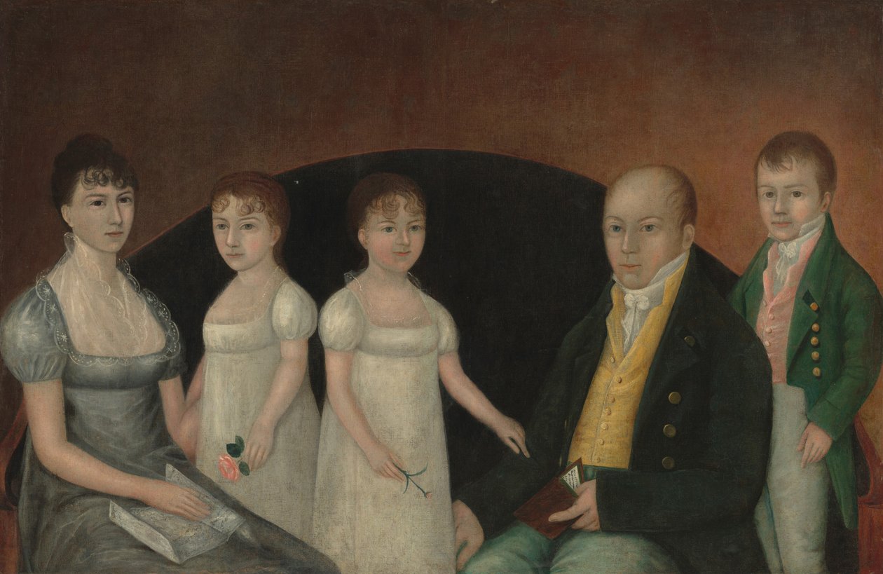 Groupe familial, c. 1800 - Joshua Johnson
