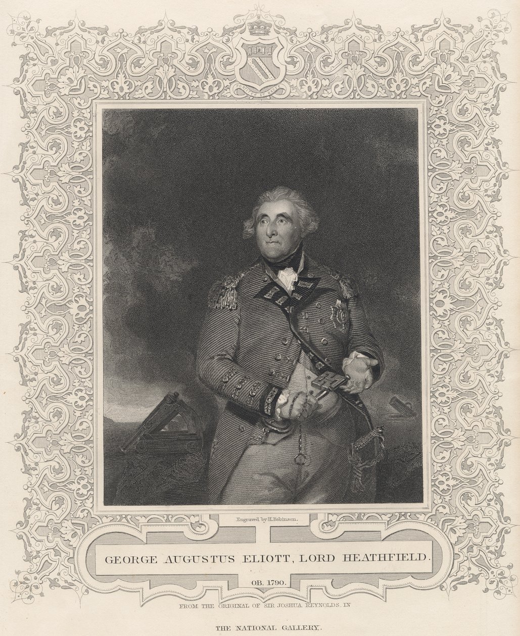 George Augustus Eliott, 1er Baron Heathfield - Joshua Reynolds