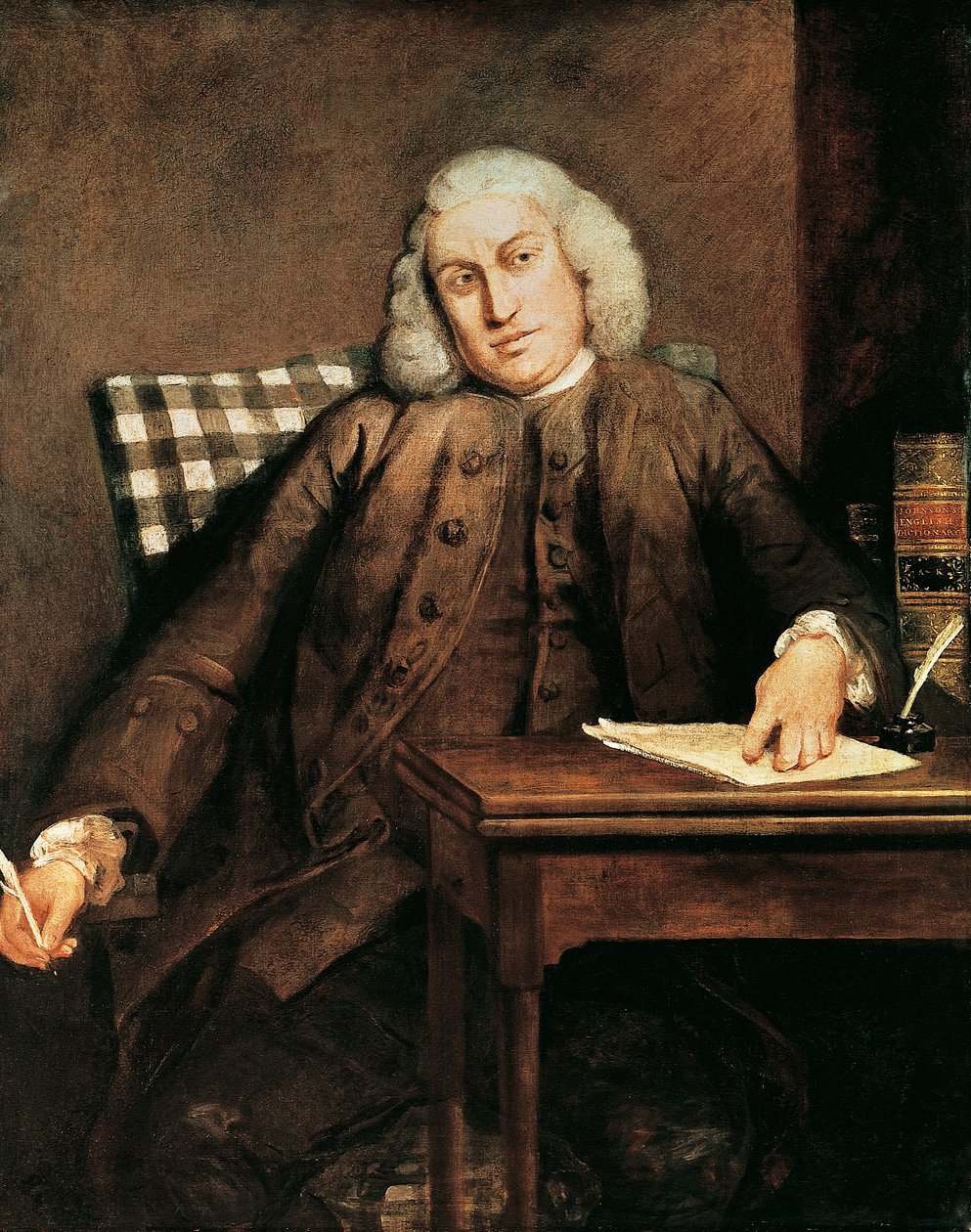 Portrait de Samuel Johnson - Joshua Reynolds