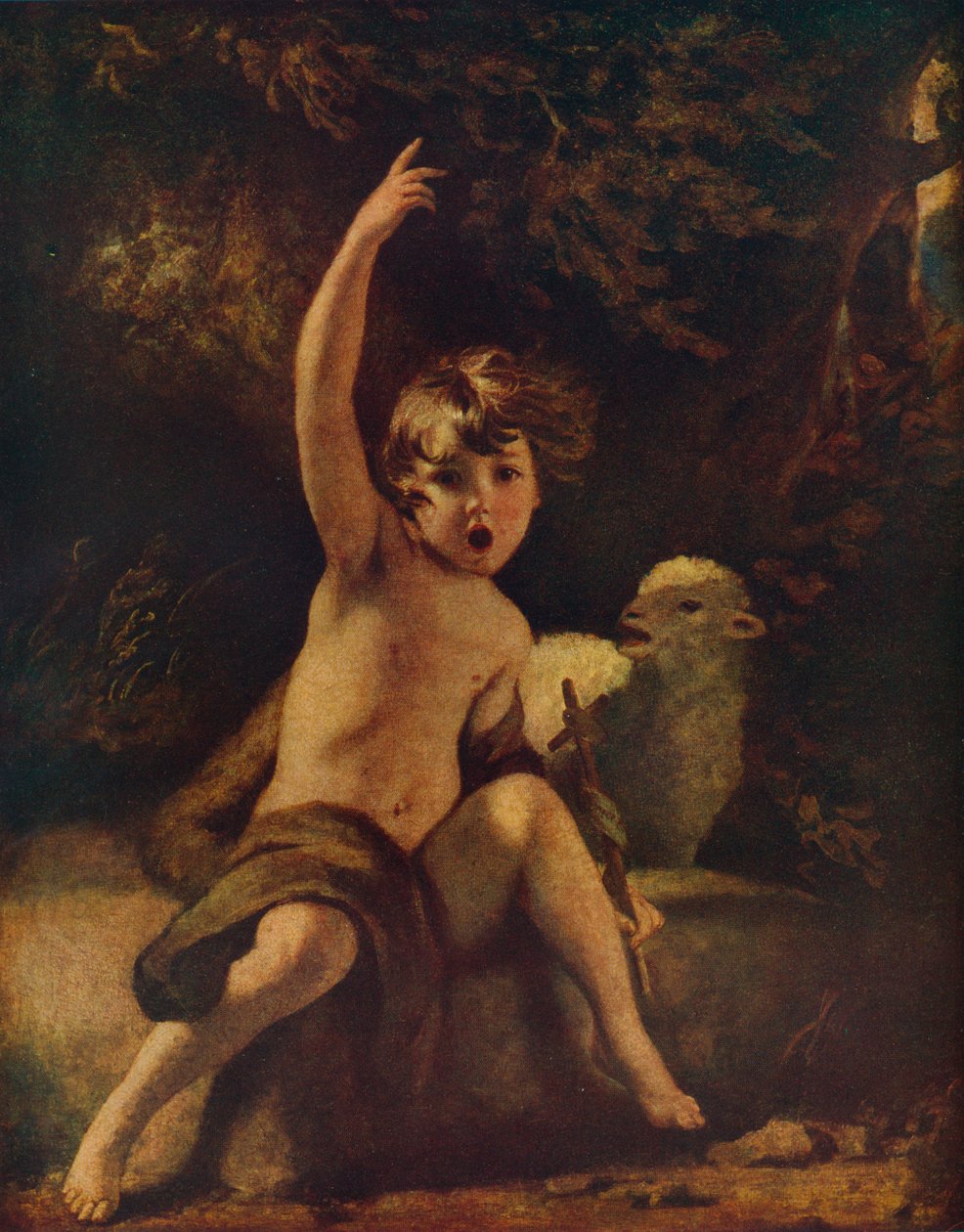 Saint Jean dans le désert, vers 1776 - Joshua Reynolds