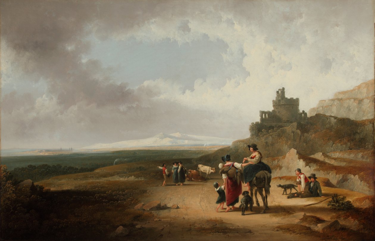 Paysage romantique 1835 - Joshua Shaw