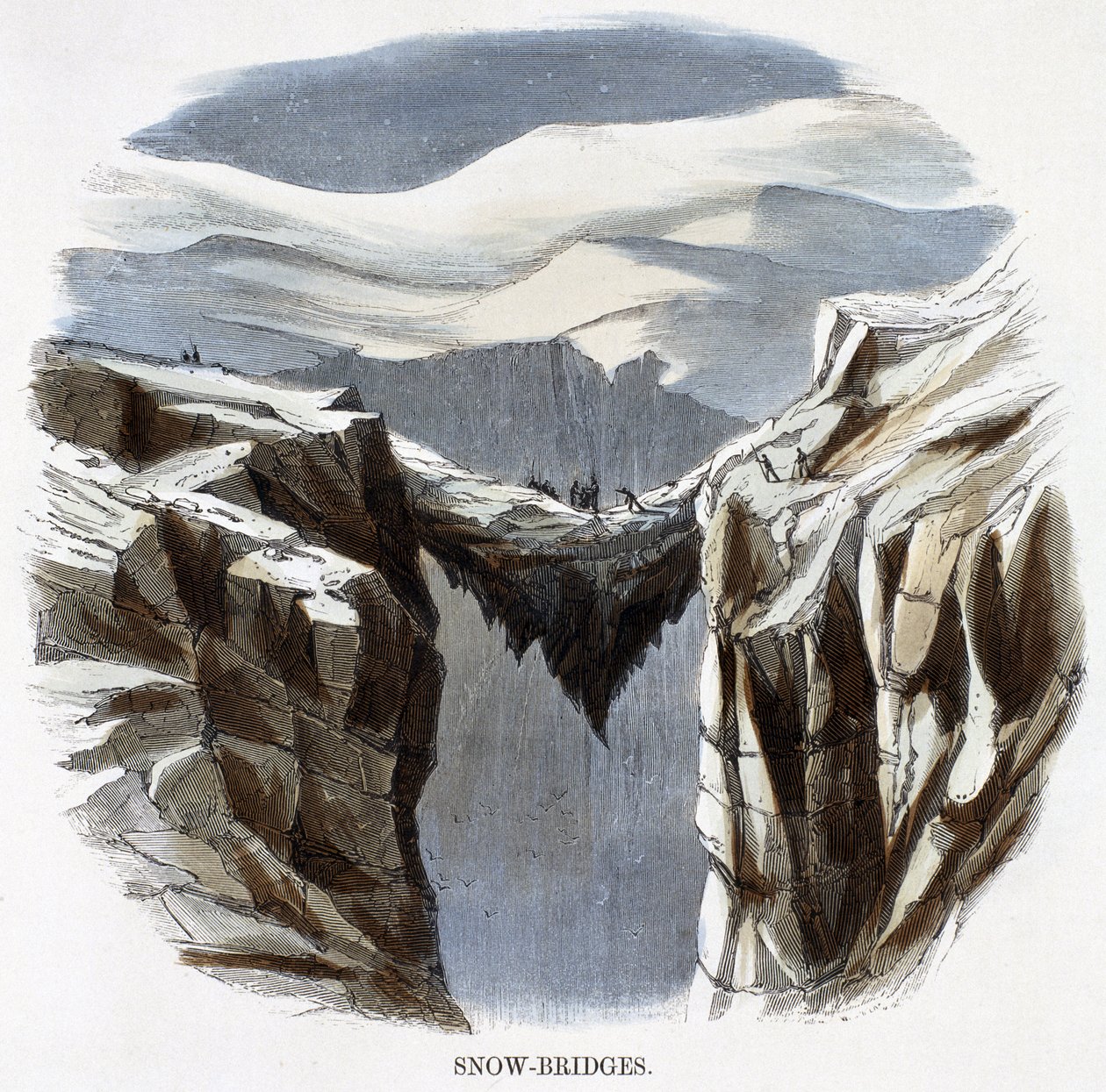 Ponts de Neige, de Phénomènes de la Nature, 1849 - Josiah Wood Whymper