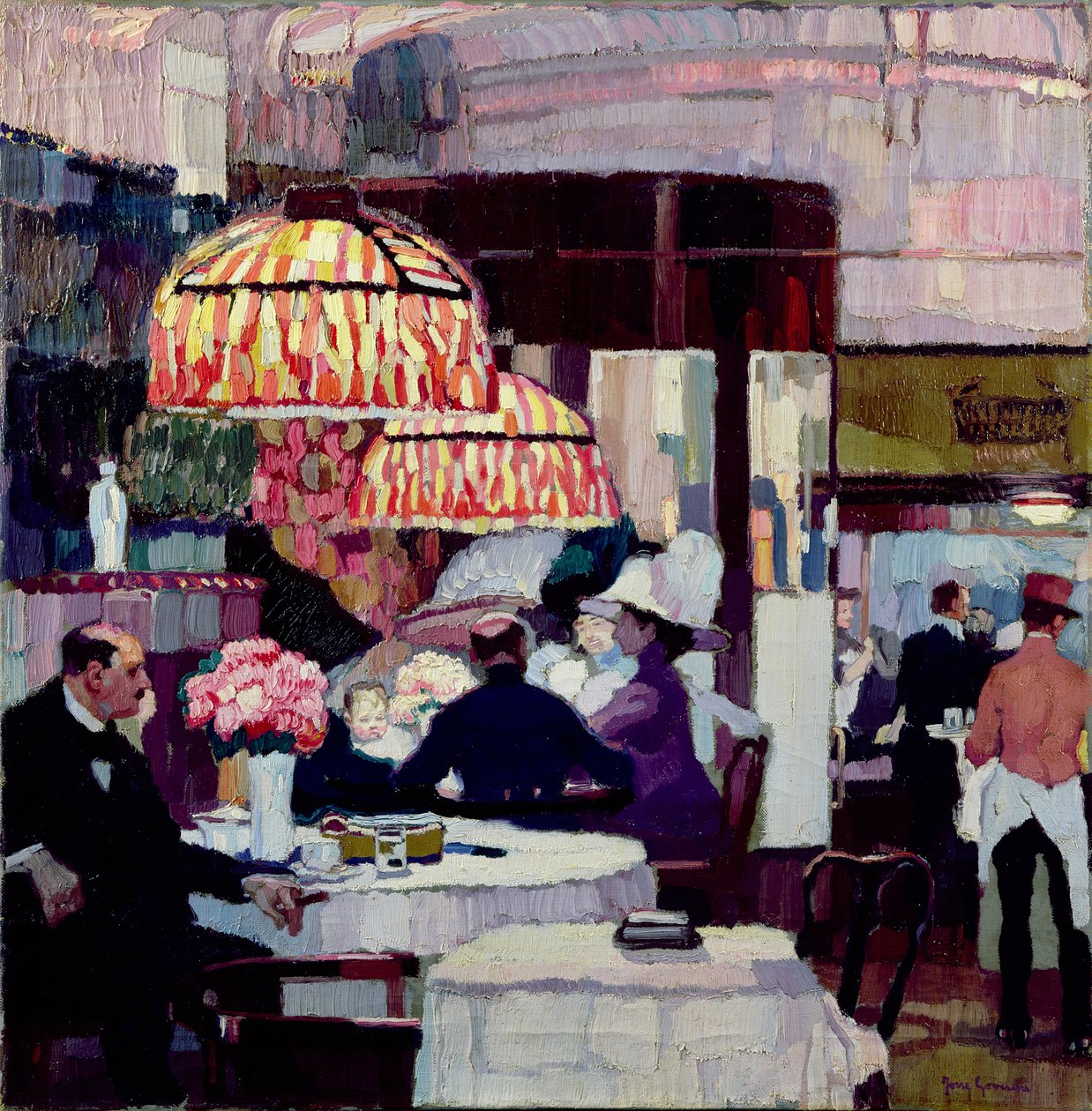 Scène de café - Josse Goossens