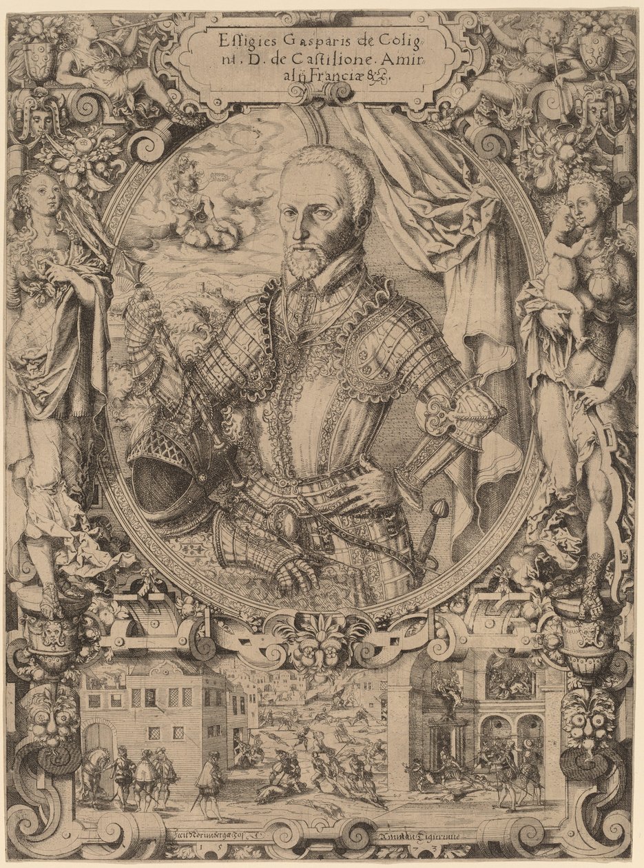 Gaspard de Coligny - Jost Amman