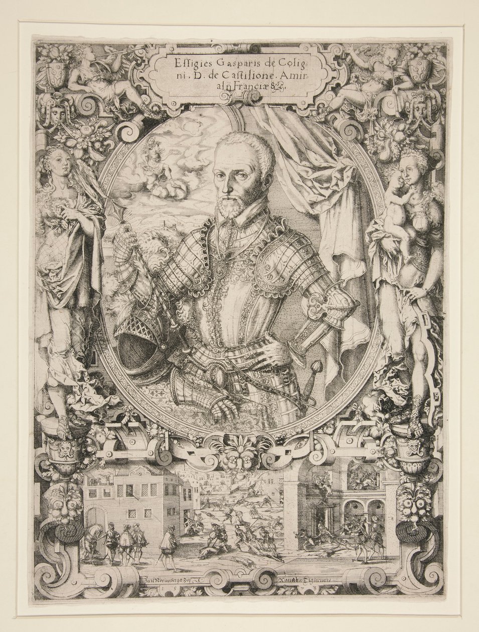 Gaspard de Coligny, Amiral de France - Jost Amman