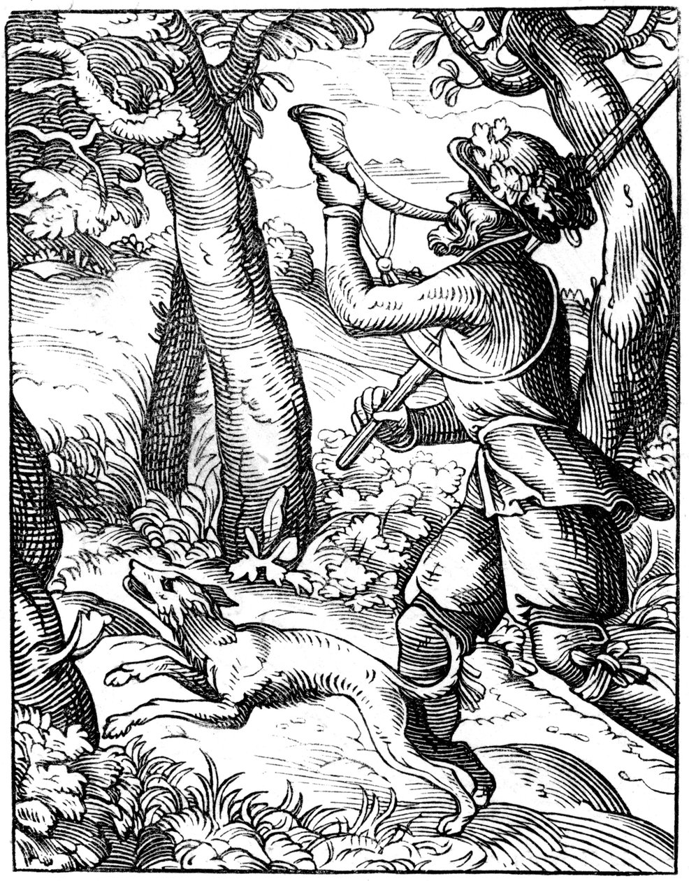 Chasseur allemand, 16e siècle, 1849 - Jost Amman