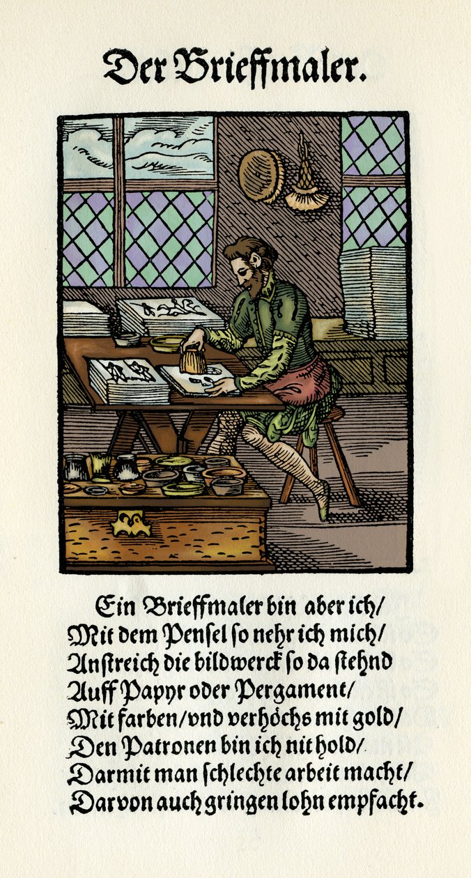 Enlumineur - Jost Amman