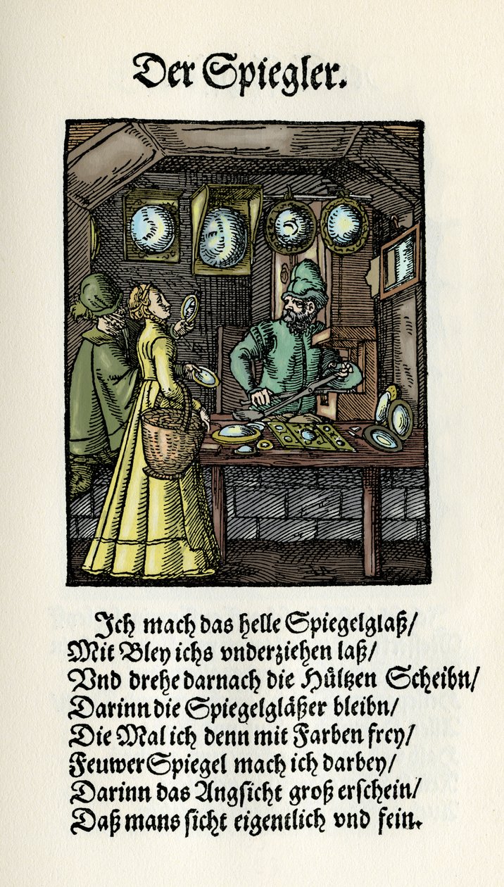 Fabricant de miroirs - Jost Amman