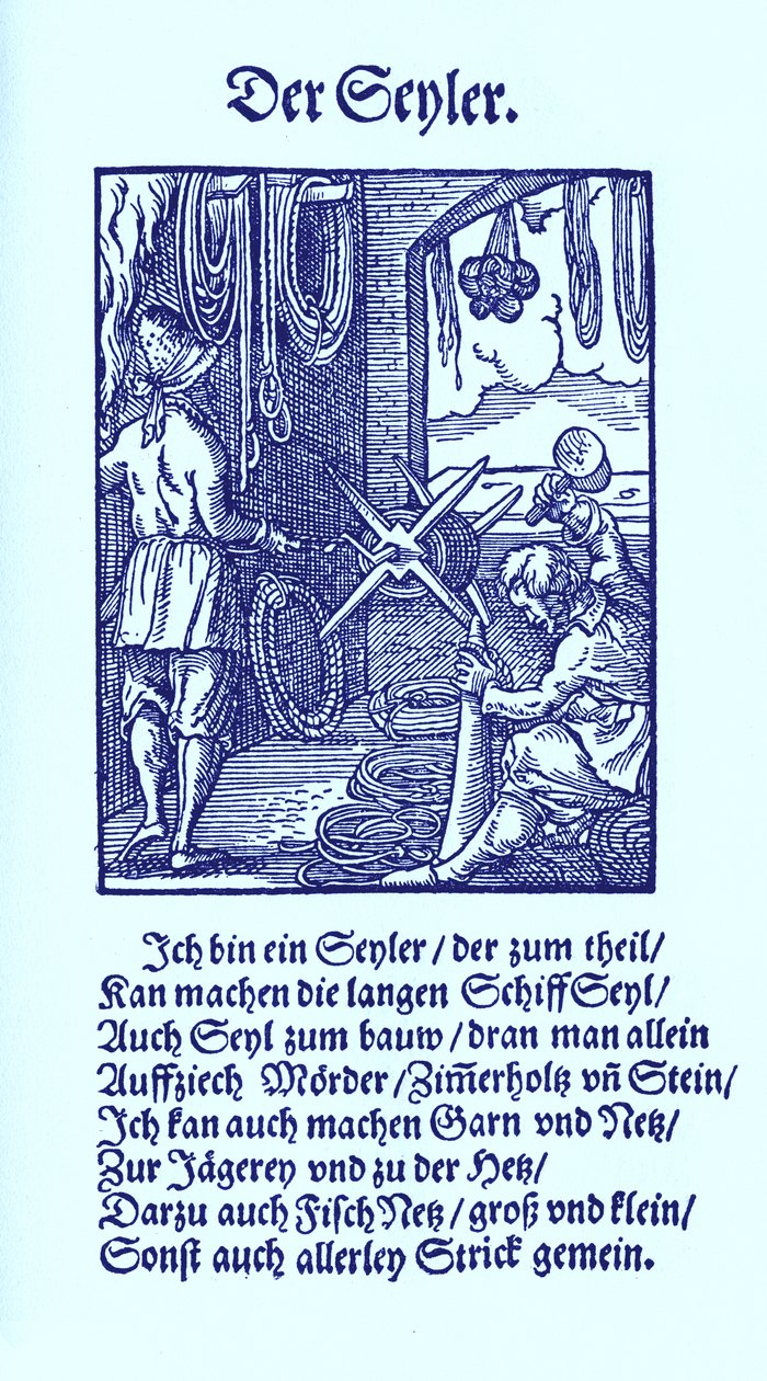 Fabricant de cordes - Jost Amman