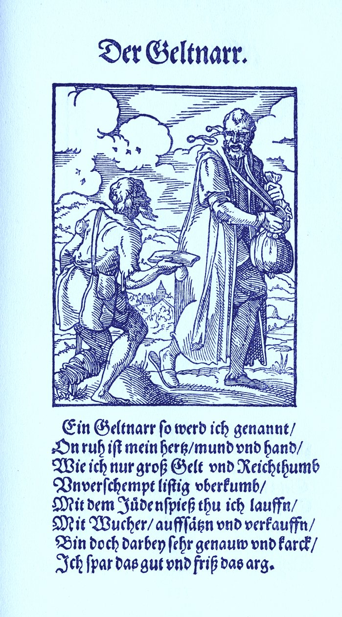 Le fou avare - Jost Amman