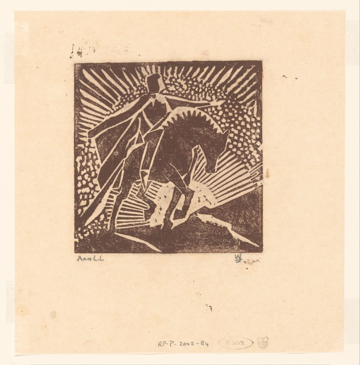 Chevalier à cheval - Joub Wiertz (signed by artist)