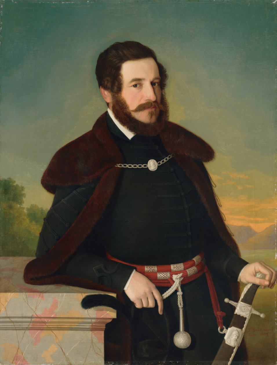 Portrait de E. Szmrecsányi - Jozef Božetech Klemens