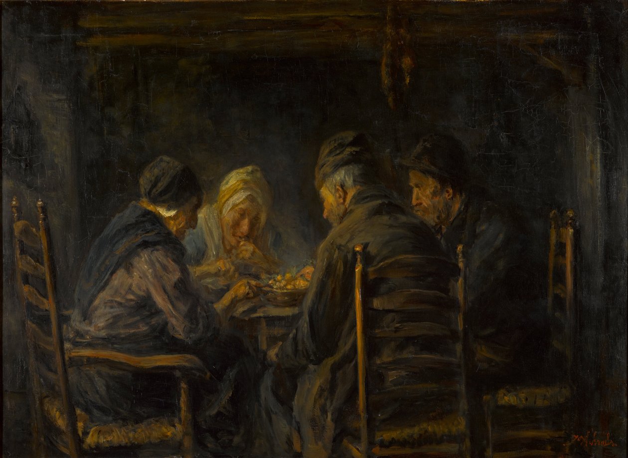 Mangeurs de pommes de terre - Jozef Israëls