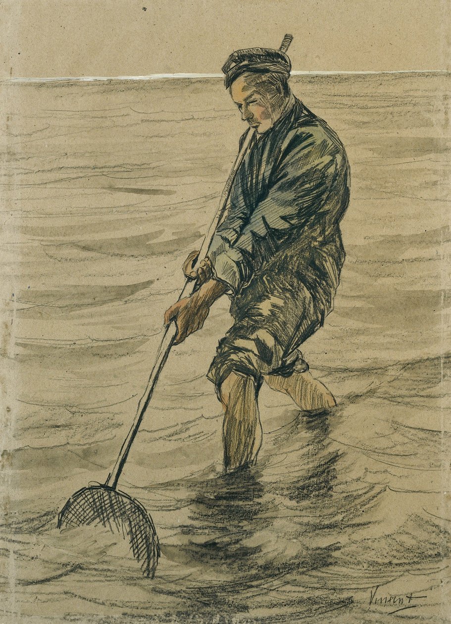 Pêcheur de coquillages, 1863-90 - Jozef Israëls