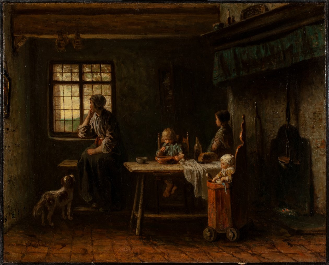 La Famille Anxieuse - Jozef Israëls