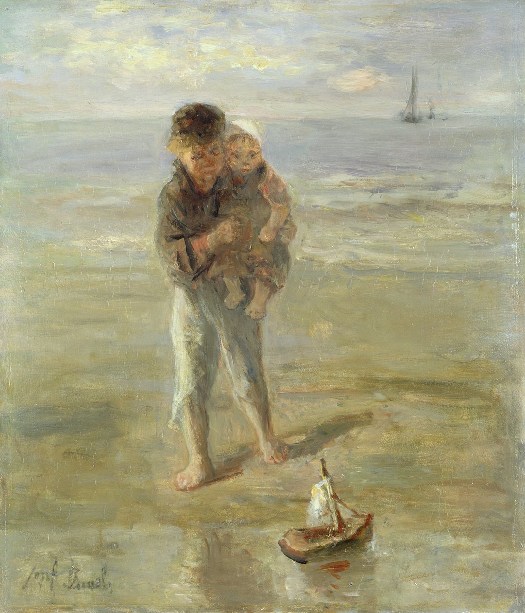 Le Bateau Jouet - Jozef Israëls