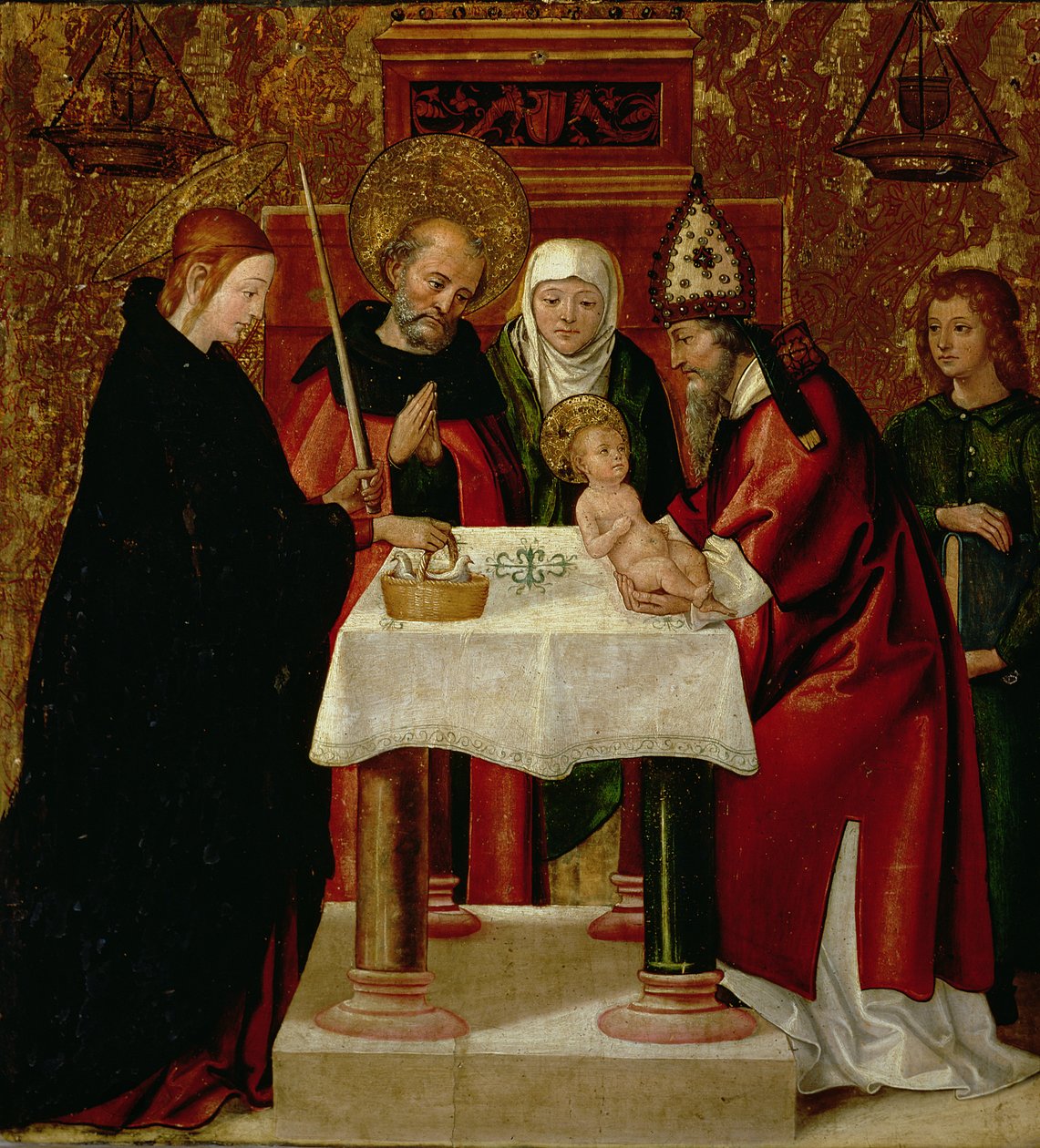 La Circoncision et La Présentation au Temple, vers 1535 - Juan de Borgoña