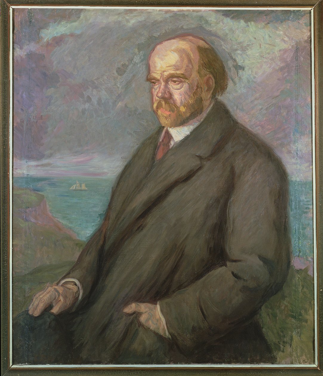 Portrait de Pio Baroja (1872-1956) - Juan de Echevarría