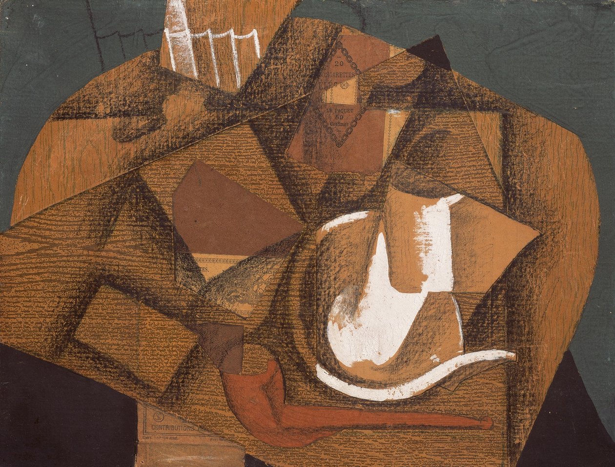 Tasse et Pipe - Juan Gris