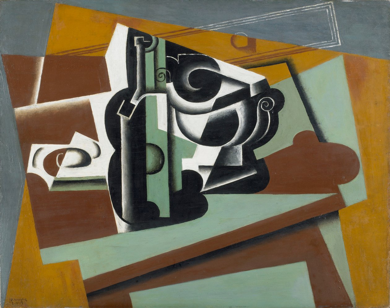 Nature morte, 1917 - Juan Gris