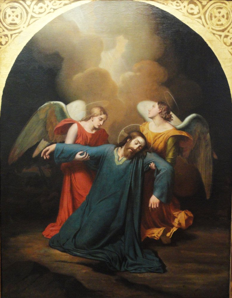 Le Christ à Gethsémani ou Descente de la Croix ? - Juan Leon Palliere