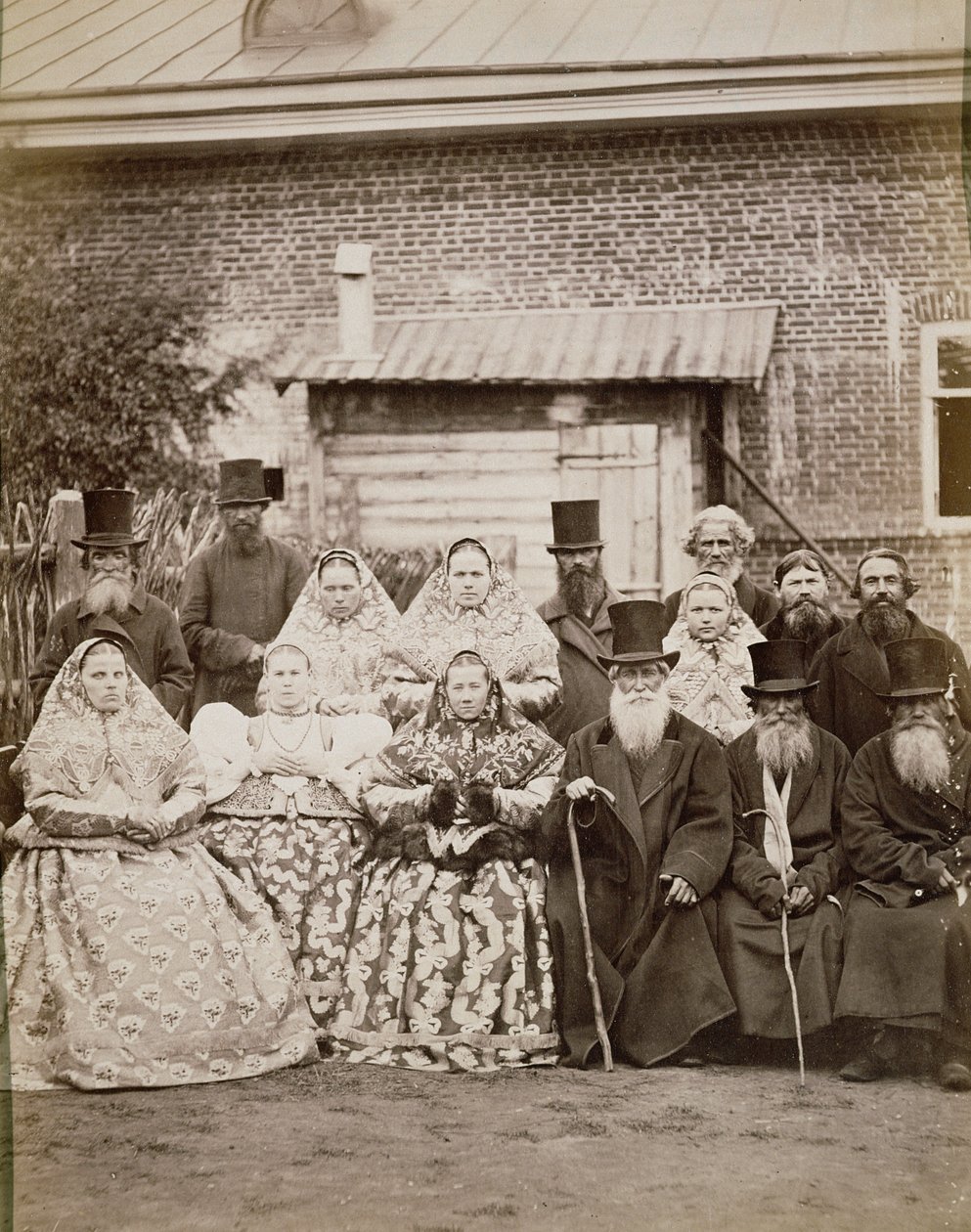 Famille de Nijni, Novgorod, vers 1875 - Juan Raoult