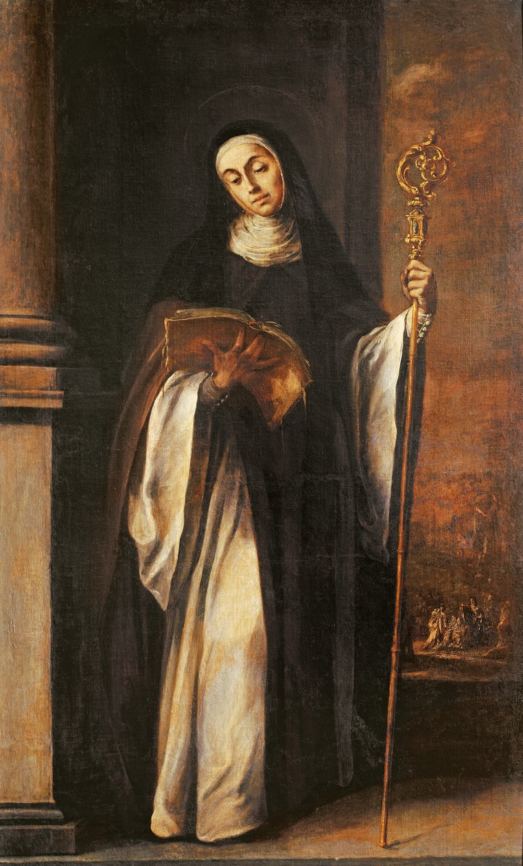 Sainte Paula ou une abbesse, 1655 - Juan de Valdes Leal