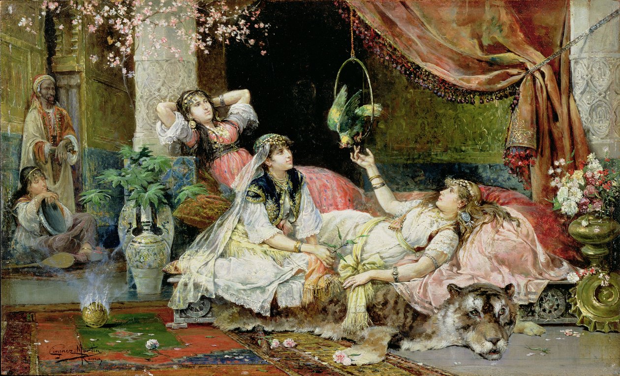 Dans le harem - Juan Gimenez y Martin