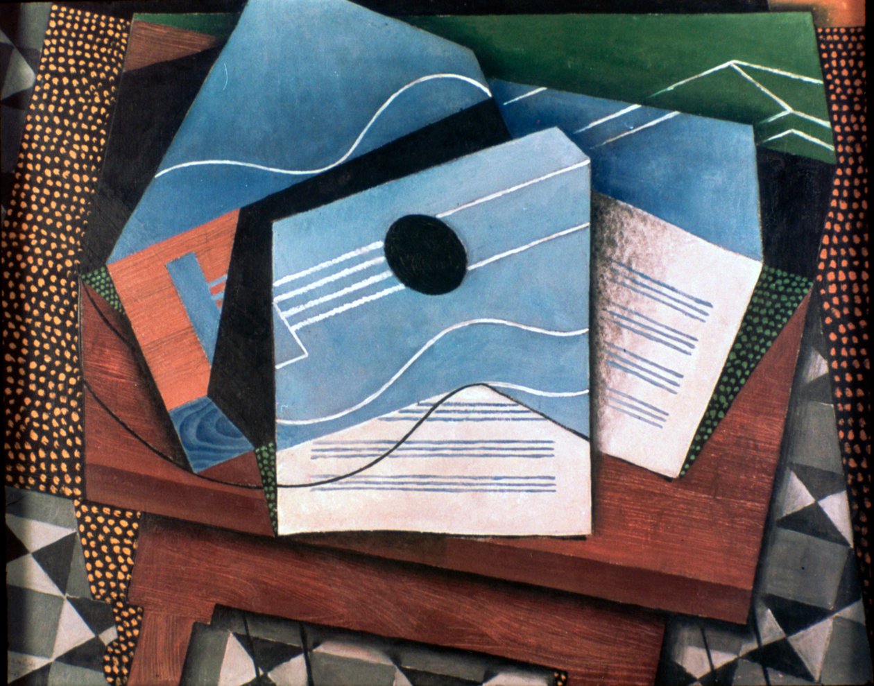 Guitare sur une table, 1915 - Juan Gris