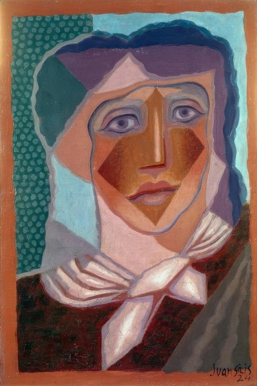 Femme au foulard, 1924 - Juan Gris