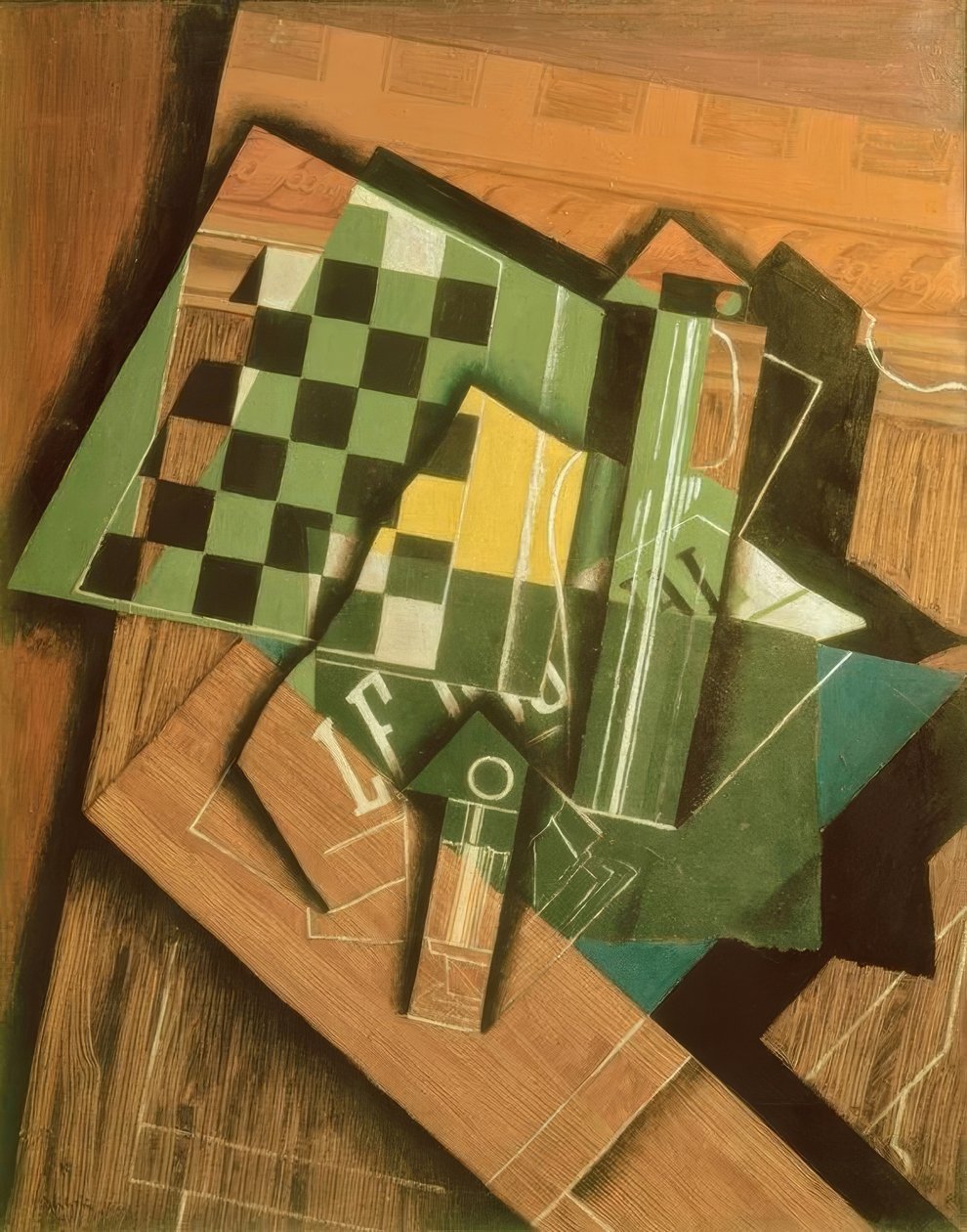 Le damier - Juan Gris